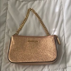 Michael Kors rose gold purse